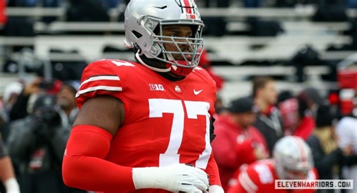 Paris Johnson Jr. Eager to Transition Back to Offensive Tackle in 2022 After Year Spent at Right Guard