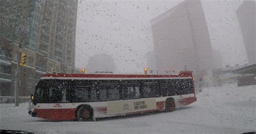 Some TTC bus routes on diversion due to aftermath of snowstorm