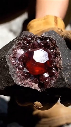 rare valuable luxury red crystal