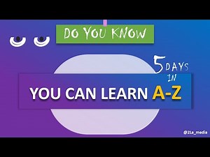 Learn to Write and Identify Uppercase and Lowercase Letter A-Z | Learn ABC For Kids | Learn A-Z