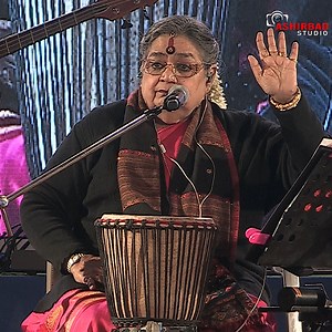 2M views · 52K reactions | Dam Maro Dam - Hare Krishna Hare Raam | Live Singing Usha Uthup | Ashirbad Studio Music | Facebook