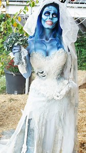 59K views · 347 reactions | I'm turning into the corpse bride  #reels #viral #transformed #truly #corpsebride #halloweencostume #makeover #sfxmakeup #sfx #blue | Hooked On The Look | Facebook