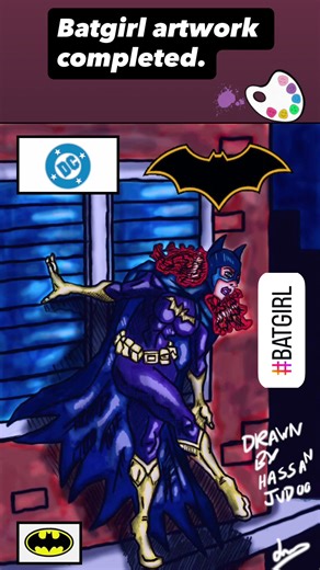 #batgirl #dccomics #Art #illustration #graphicdesign