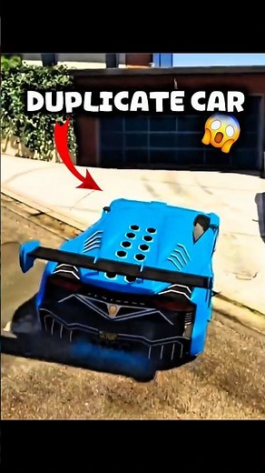 GTA 5 Car Duplicate Trick 😱 Duplicate Any Car in Seconds! #shorts