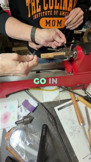 DIY Pen Blank Crafting: Tightening and Securing Guide #shorts