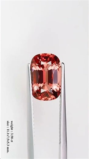 3.58ct Natural Burma Spinel | Rare & UntreatedGemstone for Luxury Jewelry
