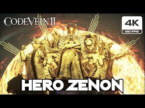 CODE VEIN 2 - Hero Zenon Boss Fight (4K 60FPS PC Highest Settings)