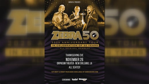 Zebra 50th Anniversary Concert in New Orleans
