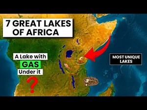 7 GREAT LAKES OF AFRICA || A LAKE WITH GAS UNDER IT !!!