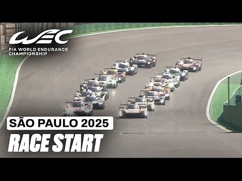Race Start And First Minutes | Rolex 6 Hours of São Paulo 2025 | FIA WEC