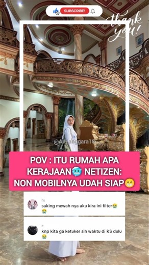 Itu rumah apa kerajaan🥶 #kerajaan #music #viral