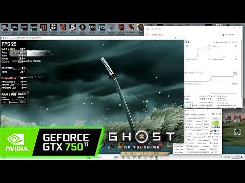 Ghost of Tsushima on GTX 750 Ti