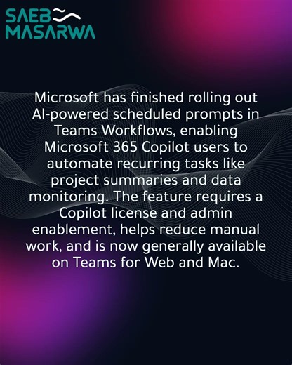 Microsoft rolls out autonomous AI Workflows for Teams worldwide