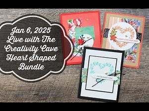 Jan 6, 2025 LIVE with The Creativity Cave!!