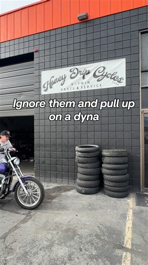 Transworld Dyna on Instagram: "Amen 🙏🏼 - @honeydripcycles - - - - - - - - - #harleydavidson #dyna #bike"