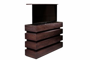 Le Bloc Modern TV Lift Cabinet | Made to Order | Cabinet-Tronix