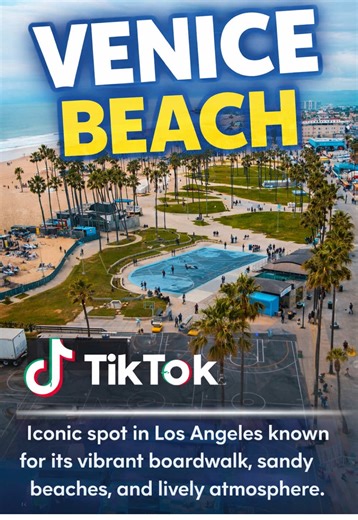 🌴 Venice Beach, California 🌊 Where the ocean meets culture. From the iconic boardwalk and street performers to Muscle Beach and the skatepark by the sand — Venice is full of energy, art, and that laid-back SoCal vibe. Whether you’re cruising on a bike, catching the sunset, or just people-watching, there’s nothing like Venice Beach. 📍Los Angeles, CA ☀️ Palm trees, beach views & nonstop vibes #VeniceBeach #LosAngeles #SoCal #BeachVibes #CaliforniaLife