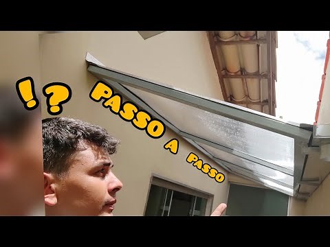 how to install polycarbonate