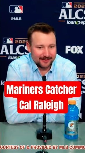 Mariners' Cal Raleigh on Winning ALDS, Extra Innings