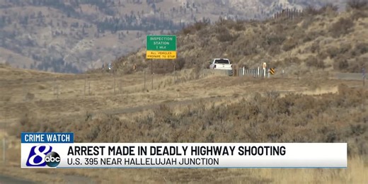 U.S. 395 shooting arrest