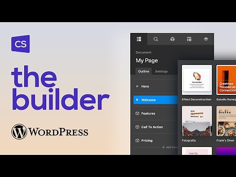 The Cornerstone Website Builder