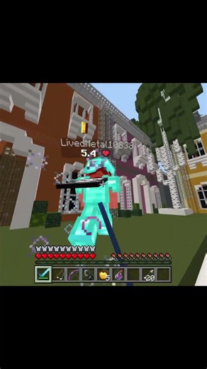 I Went to Help… Got KO’d Instead 🤡🔥 #minecraft