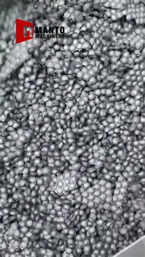 High-Output Charcoal Ball Press Machine: Production Process & Results ⚫⚙️ #machine #mantomachinery