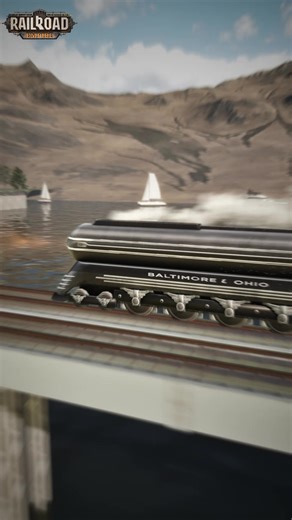 Step into the authentic world of American railroad empire-building 🚂 Experience a realistic railway simulation with meticulous attention to detail Build, manage and dominate your own rail network in this immersive tycoon game #TrainSimulator #Railway | Azur Games