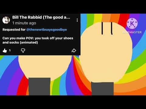 POV: You took your shoes & socks off