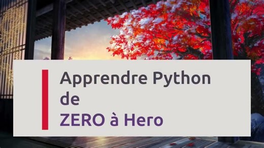 FORMATION PYTHON : Le Cours Complet pour Débuter (Tutoriel FR)