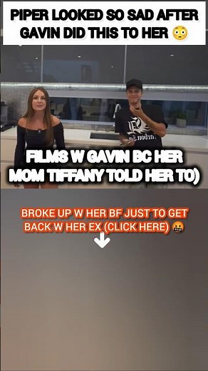 Piper Rockelle LOOKED SO SAD after Gavin Magnus said this?😳 #piper #shorts #trending #viral #funny