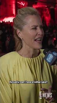 Gillian Anderson reflects on working with Ben Affleck on his upcoming film, "Animals."