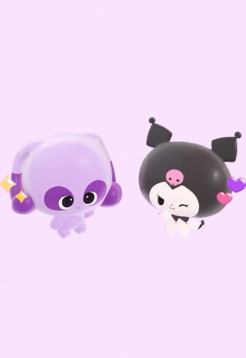 ぷにるんずとクロミちゃんのショートアニメ