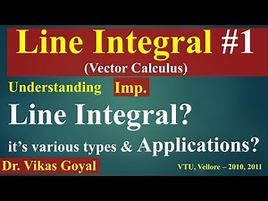 Line Integral #1 in Hindi (Imp) | Vector Calculus | Engineering Mathematics