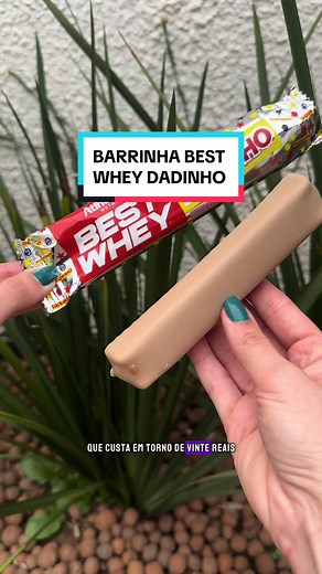 Barrinha Best Whey Dadinho: Sabor e Proteína em Um