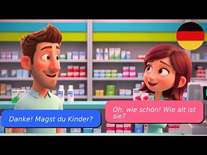 Basic German conversations | Learn with 10 realistic dialogues (A1-A2)