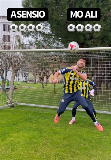 Header challenge vs Asensio 🔥 | Football Challenge