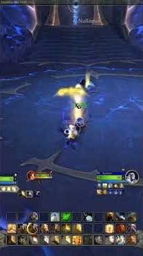 WoW Solo ?? Nullaeus Fight - Clutch Lay on Hands Saves the Run, Gets the Kill! #worldofwarcraft