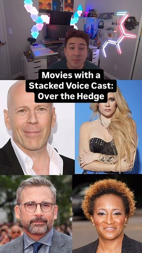 Brandon on Instagram: "Movies with a Stacked Voice Cast: Over the Hedge #avrillavigne #brucewillis #overthehedge #voiceactor"