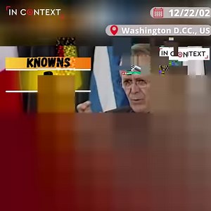 "There are known knowns... there are also unknown unknowns." Donald #Rumsfeld, former U.S. Secretary of Defense, tells us what the U.S. knew back in 2002 about #WMDs in Iraq. Let's analyse it together! #Iraq20YearsOn | In Context
