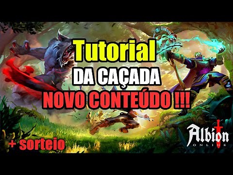 Tutorial das caçadas. O novo conteúdo da atualização do Albion. Tutorial completo + dicas !!!