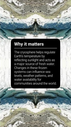 Word of the Week: Cryosphere – Earth’s frozen system explained