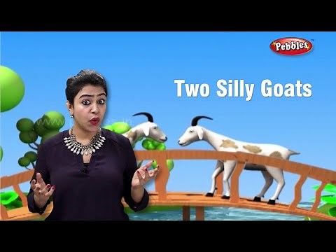 Moral Stories in English For Children | Two Goats Story | Storytelling in English For Kids