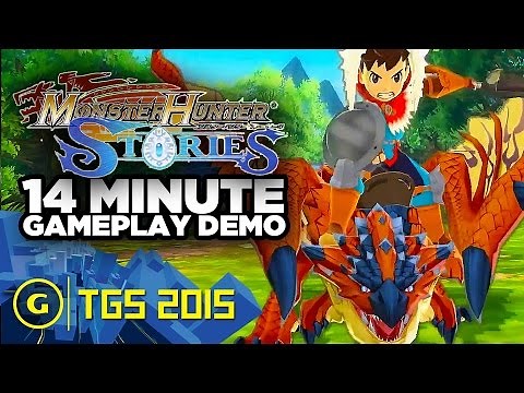 Monster Hunter Stories - 14 Minutes of Gameplay