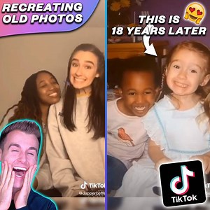 Family Photos THEN vs. NOW 😍 (TikTok Edition) | Reaction Time