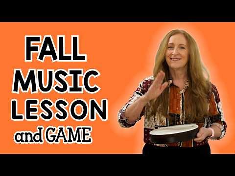 Fall Music Lesson "Toss the Leaves" Teaching Tutorial |Music Lesson Activities