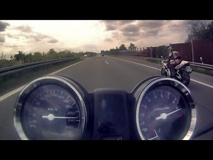 Honda Hornet 900 0-200 km/h + Circuit Test