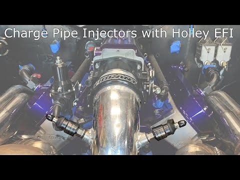 Charge pipe injectors the easy way: A brief how to with Holley EFI