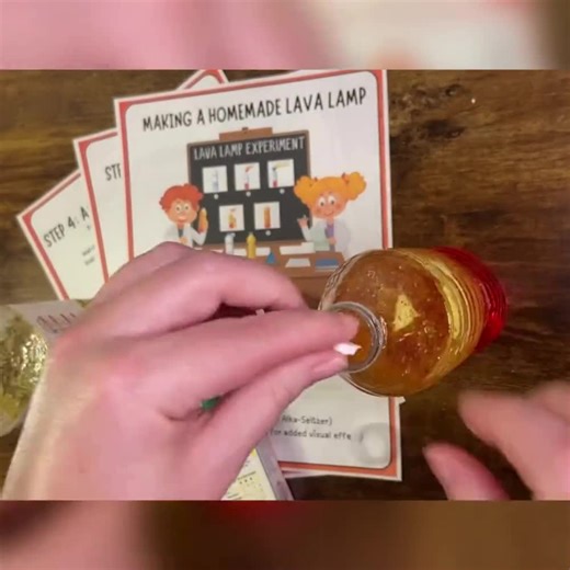 Homemade Lava Lamp Science Experiment Printable | Step by Step Kids Activity | Educational PDF Instructions - Etsy UK