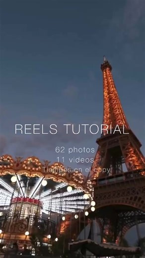 Viajecito a Paris? 🤩 Para saber los tiempos visita el perfil #reels #videoedit #inspo #paris #trip #blogger #videotutorial #inspiration #parati #fyp